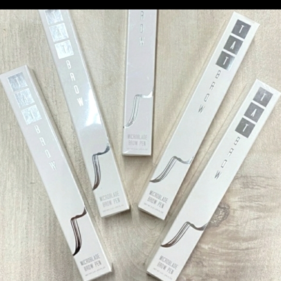 NEW! TatBrow BROWN Microblade Eyebrow Pen Pencil - Picture 5 of 6